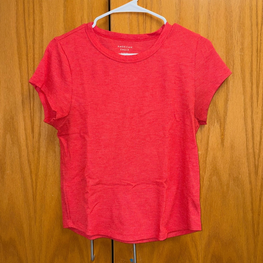 Coral American Eagle Shirt